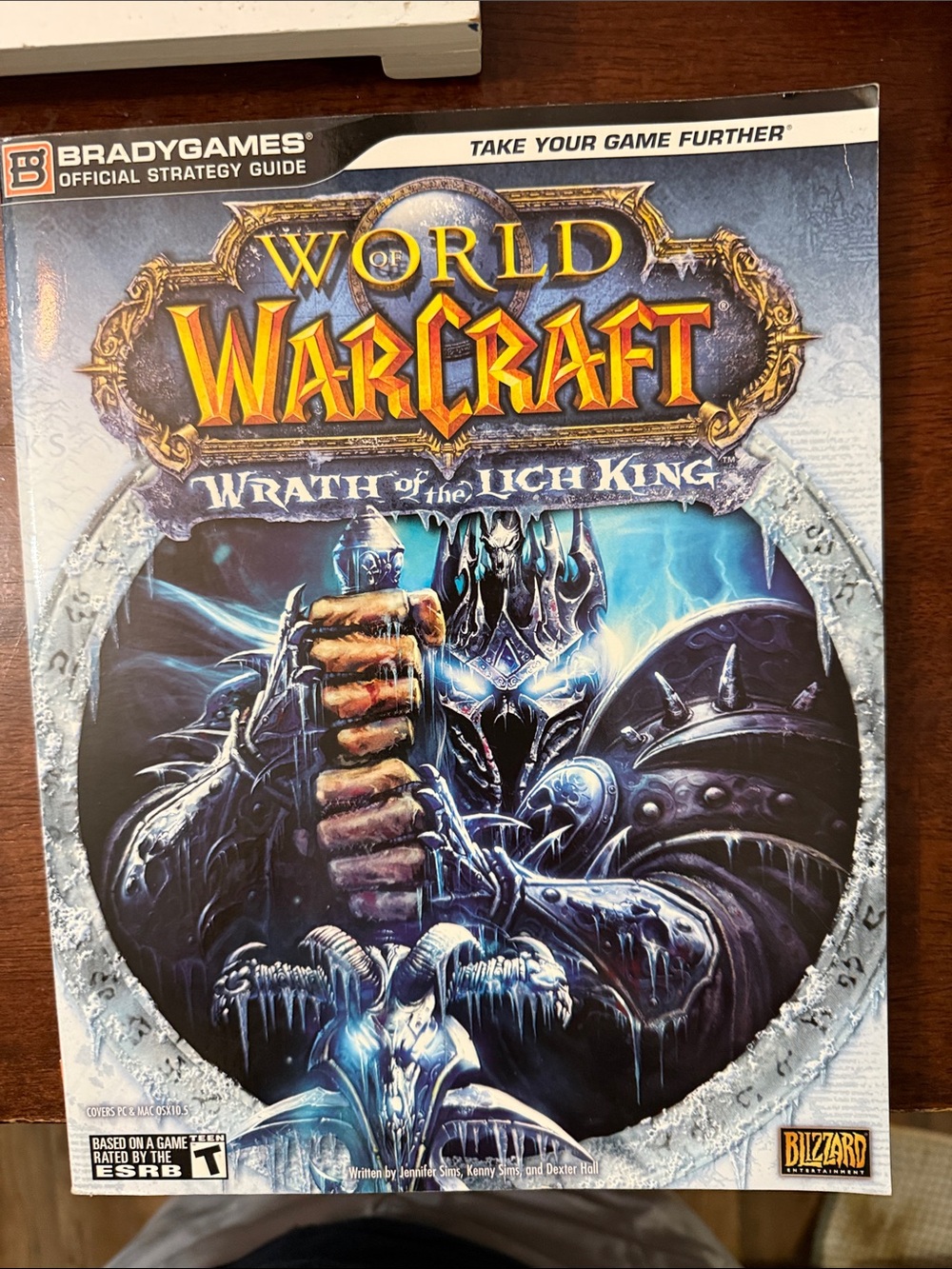 World of Warcraft: Wrath of the Lich King Poster by BradyGames - Blue/Black